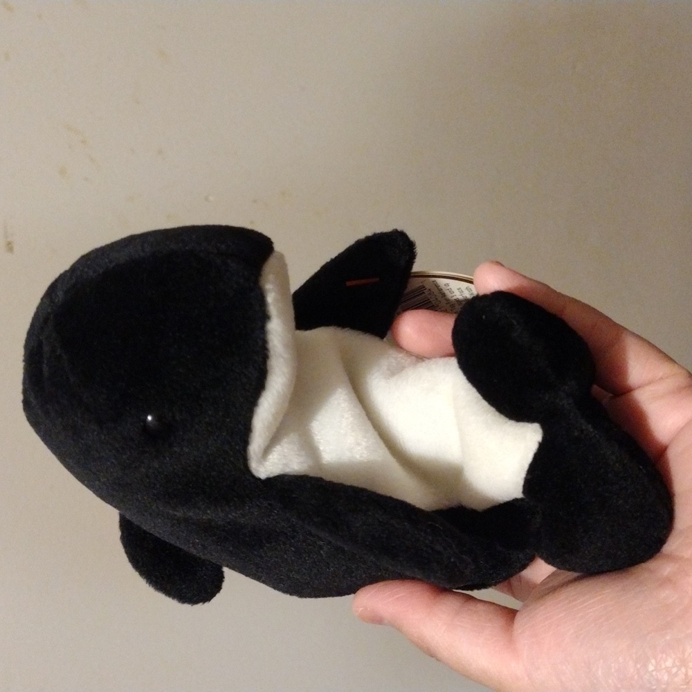 Waves Orca Beanie Baby